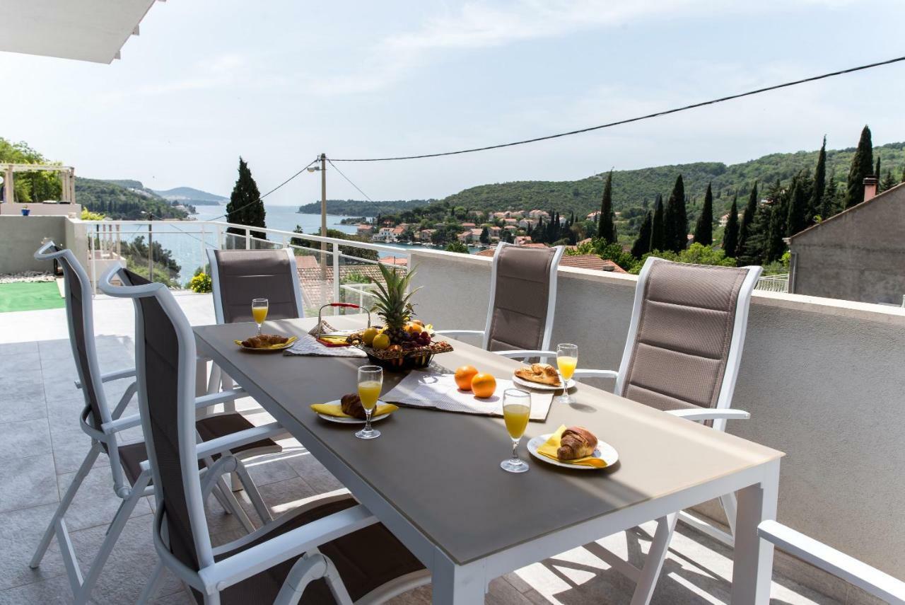 De Luxe Apartment Mediteran 1**** Zaton  Zewnętrze zdjęcie